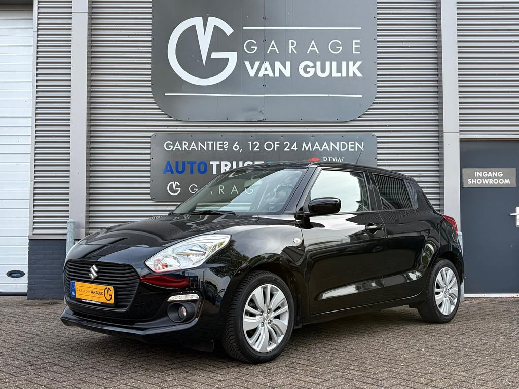 Suzuki Swift 1.2 90PK Airco,Navi,Carplay,Isofix,Stoelverwarm, Voorwielaandrijving, Stof, Gebruikt, 1242 cc