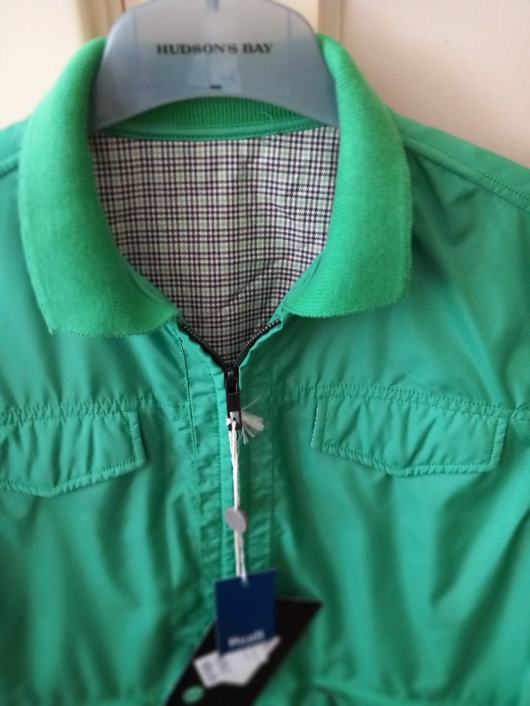 Jassen heren, Real sportswear, England, Ophalen, Nieuw, Groen