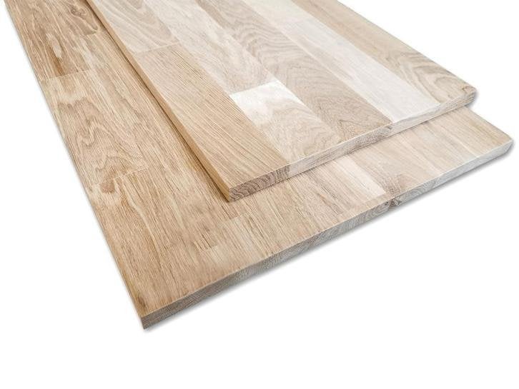 Panelen | Massief eiken - vingerlas | VELE MATEN, Niet ingevuld, 20 tot 50 mm, Verzenden, Niet ingevuld