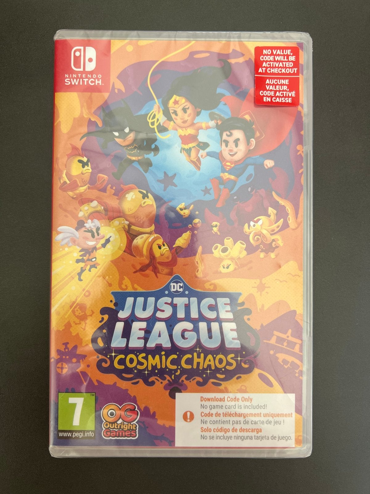 DC Justice League Cosmic Chaos Nintendo Switch (Nieuw), Spelcomputers en Games, Spelcomputers | Nintendo Switch, Nieuw, Switch Original