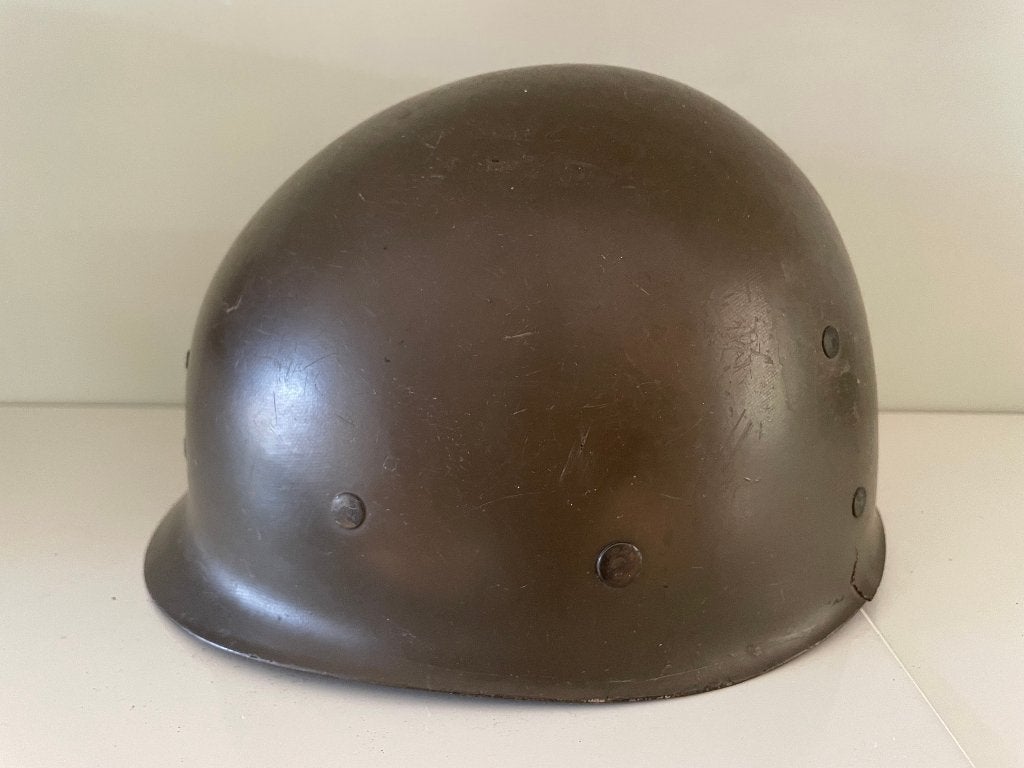 Nederlandse M53 Legerhelm (M1 model),  Schuberth liner, Ophalen of Verzenden, Landmacht, Nederland, Helm of Baret