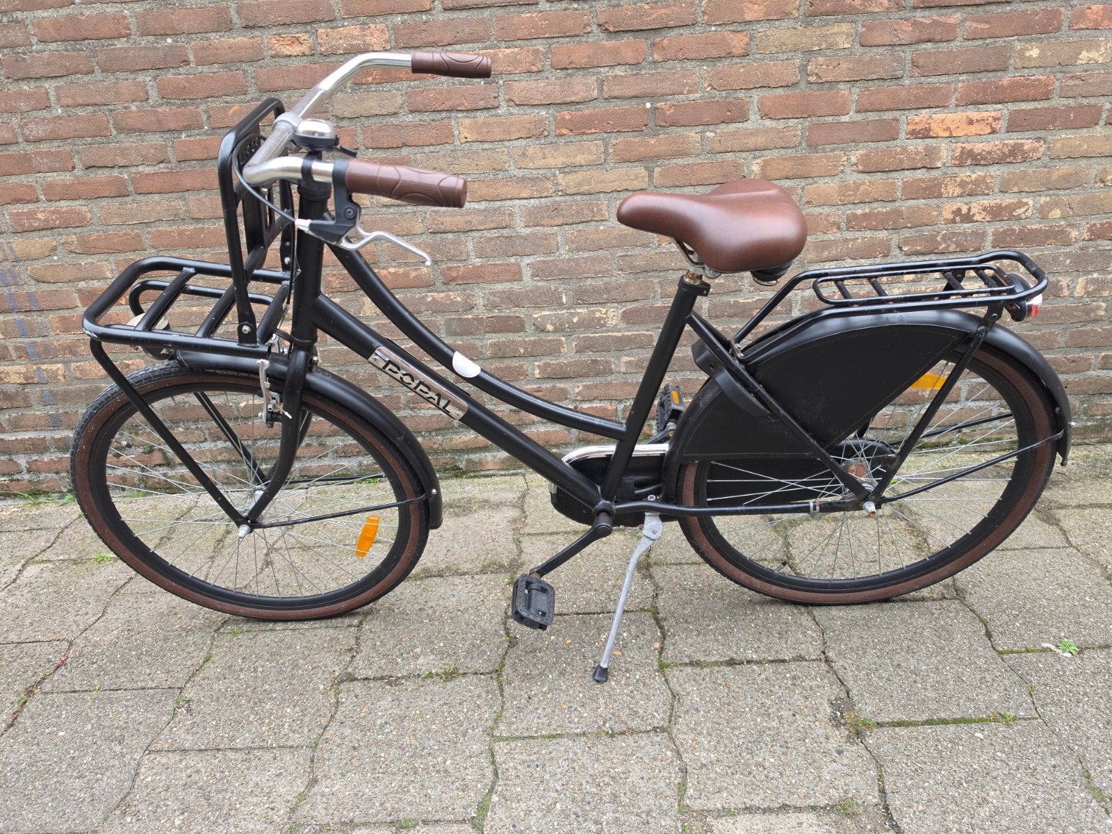 Popal Daily Dutch Basic 26 inch Mat Zwart, Ophalen, Gebruikt, 26 inch of meer