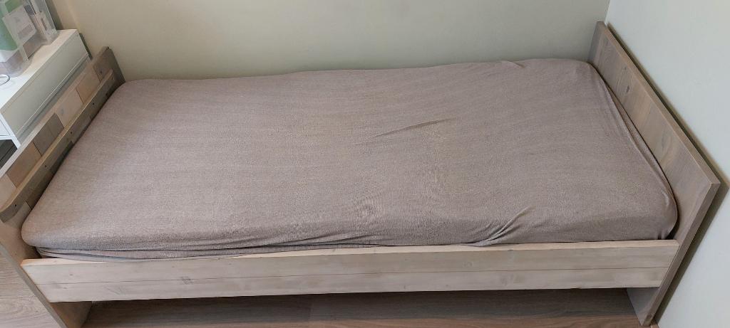 Bopita jongensbed 90x200, Ophalen, 85 tot 100 cm, Gebruikt, Lattenbodem