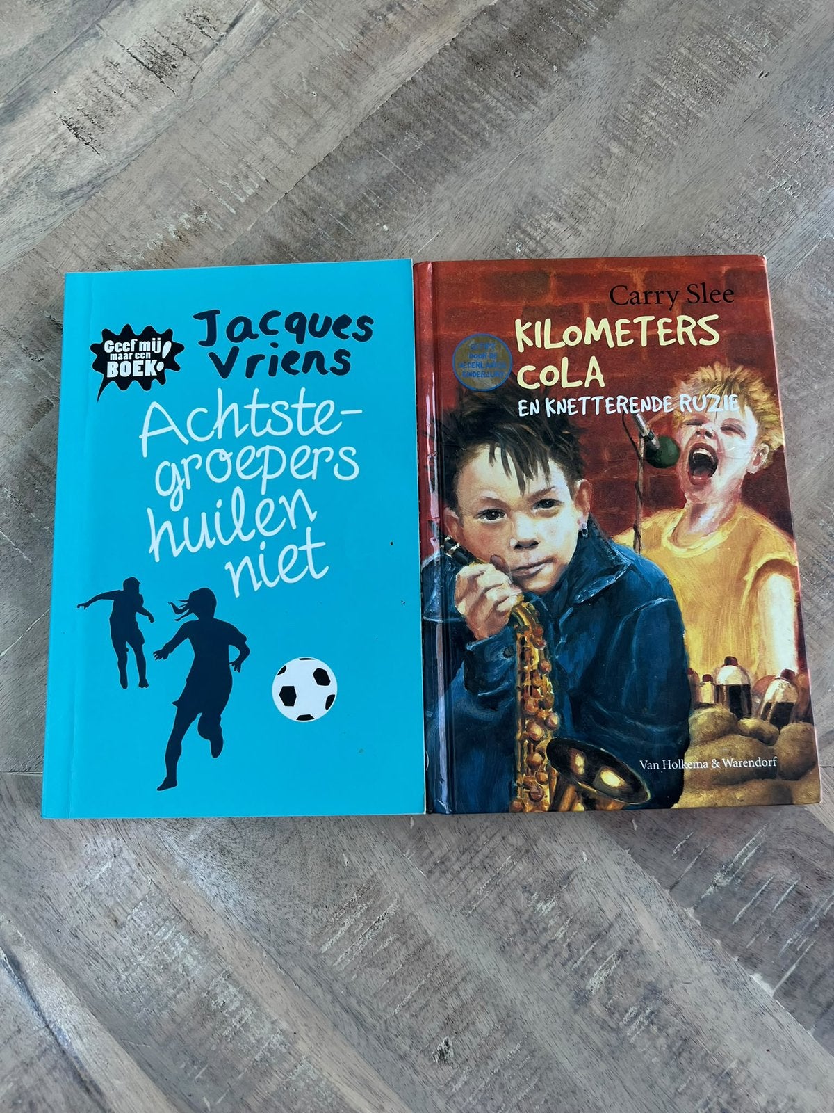 Boeken Jacques Vriens en Carry Slee, Ophalen, Gelezen, Fictie algemeen