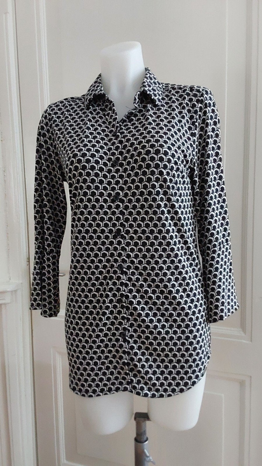 Leuke Maicazz blouse maat S, ., Zwart, Ophalen of Verzenden, Zo goed als nieuw
