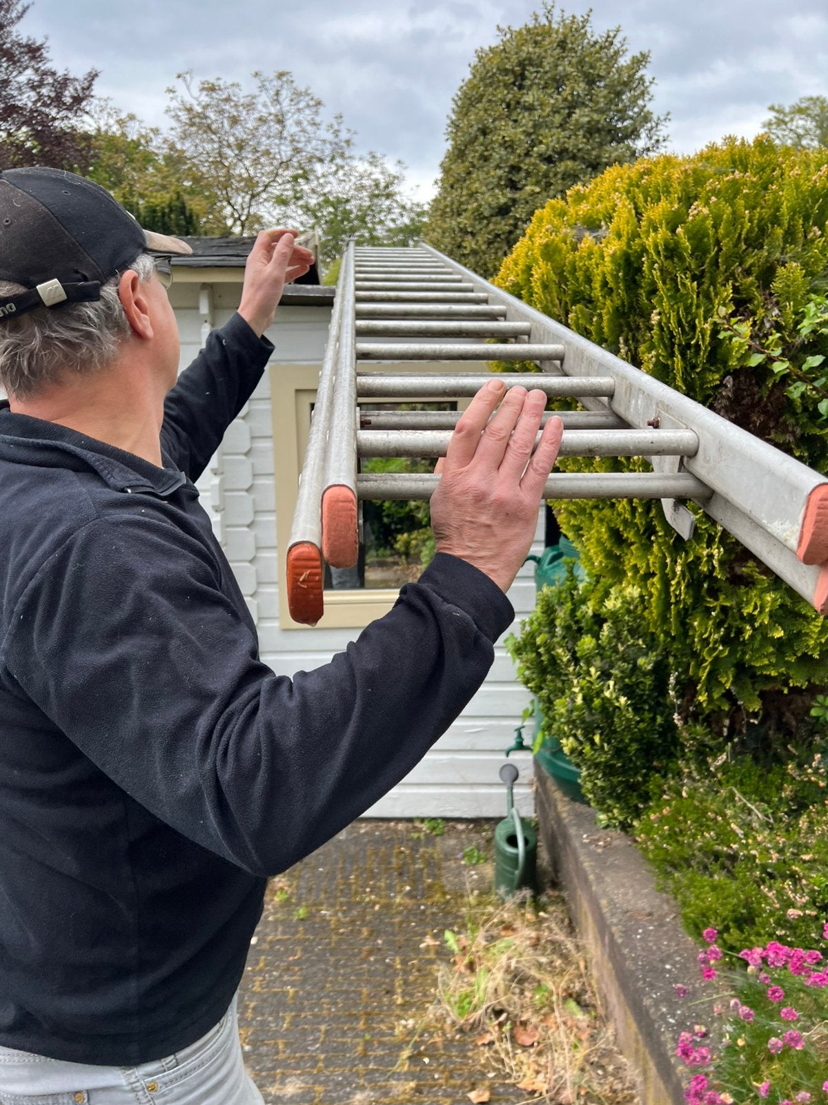 Ladder, Doe-het-zelf en Verbouw, Ladders en Trappen, Ophalen, Gebruikt