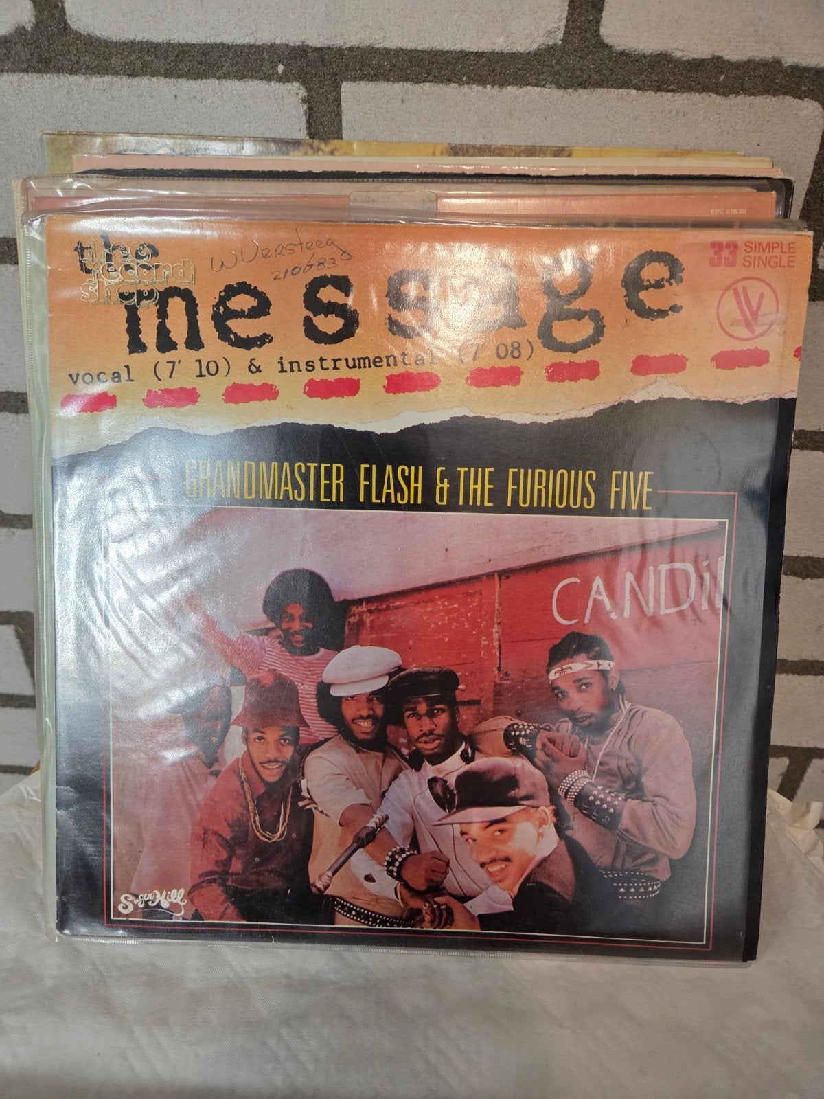 Grandmaster Flash & The Furious Five - The Message (Vinyl), Cd's en Dvd's, Gebruikt, Ophalen of Verzenden, EP, EP