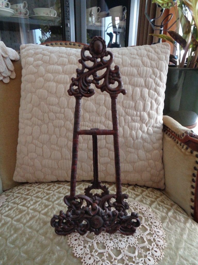 Brocante Lijsten houder van Gietijzer ** Mimosa **, Antiek en Kunst, Curiosa en Brocante, Ophalen of Verzenden