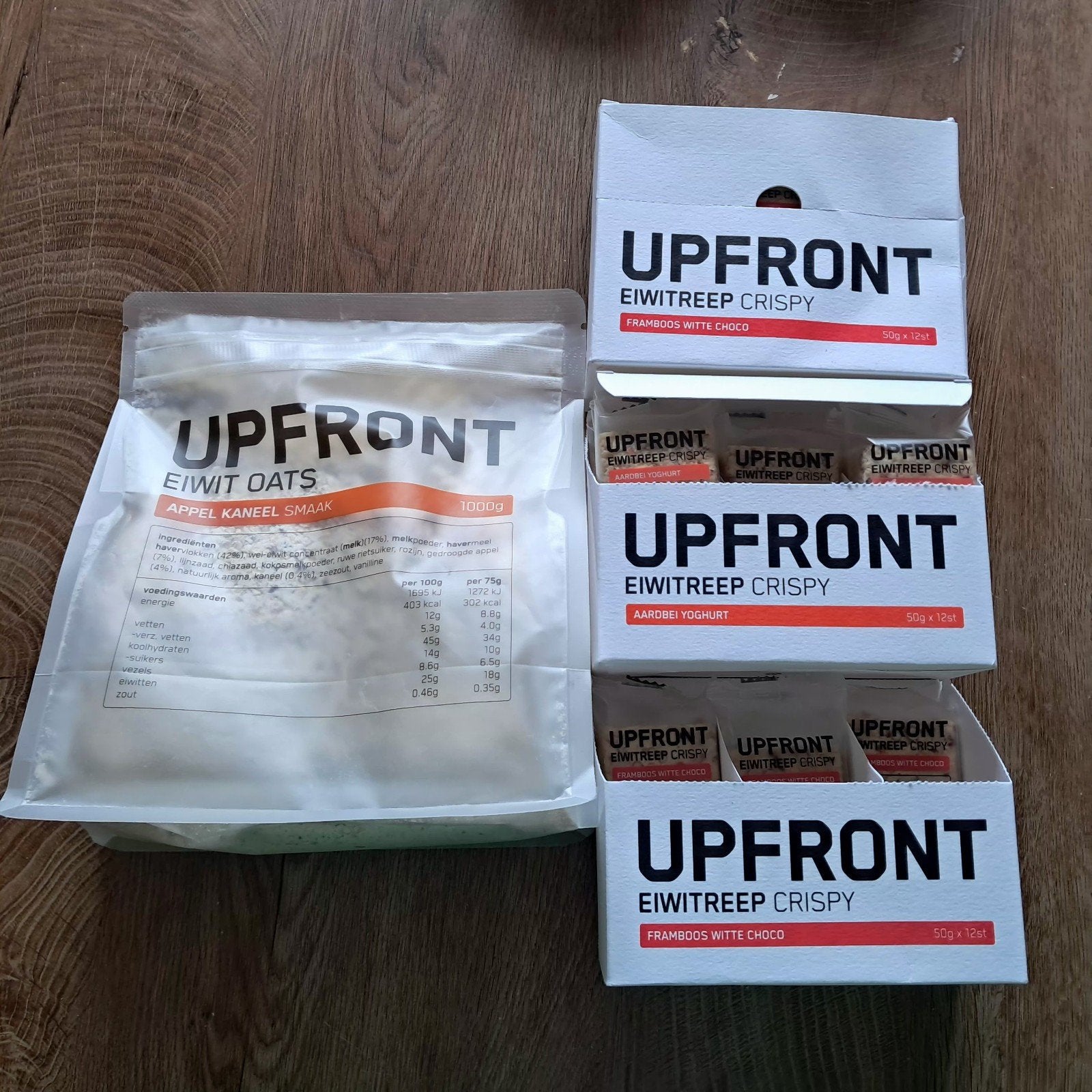 Upfront Eiwit Repen & Eiwit Oats - Diverse Smaken, Ophalen of Verzenden