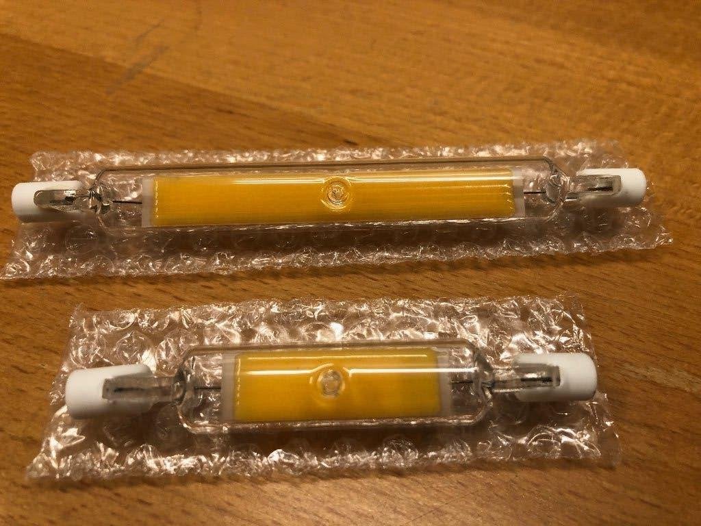 Led staaflamp dimbaar 118 mm en 78 mm, Led-lamp, B22 (Bajonetsluiting), Dimbaar, Nieuw