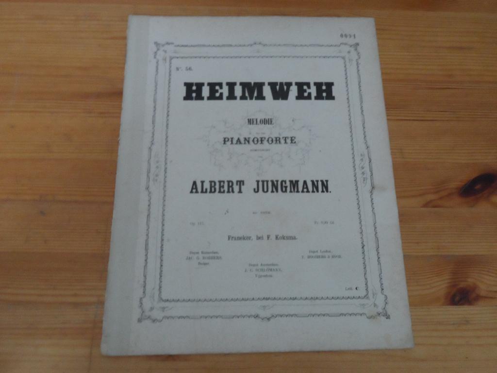 Albert jungmann, Gebruikt, Ophalen of Verzenden, Artiest of Componist, Piano