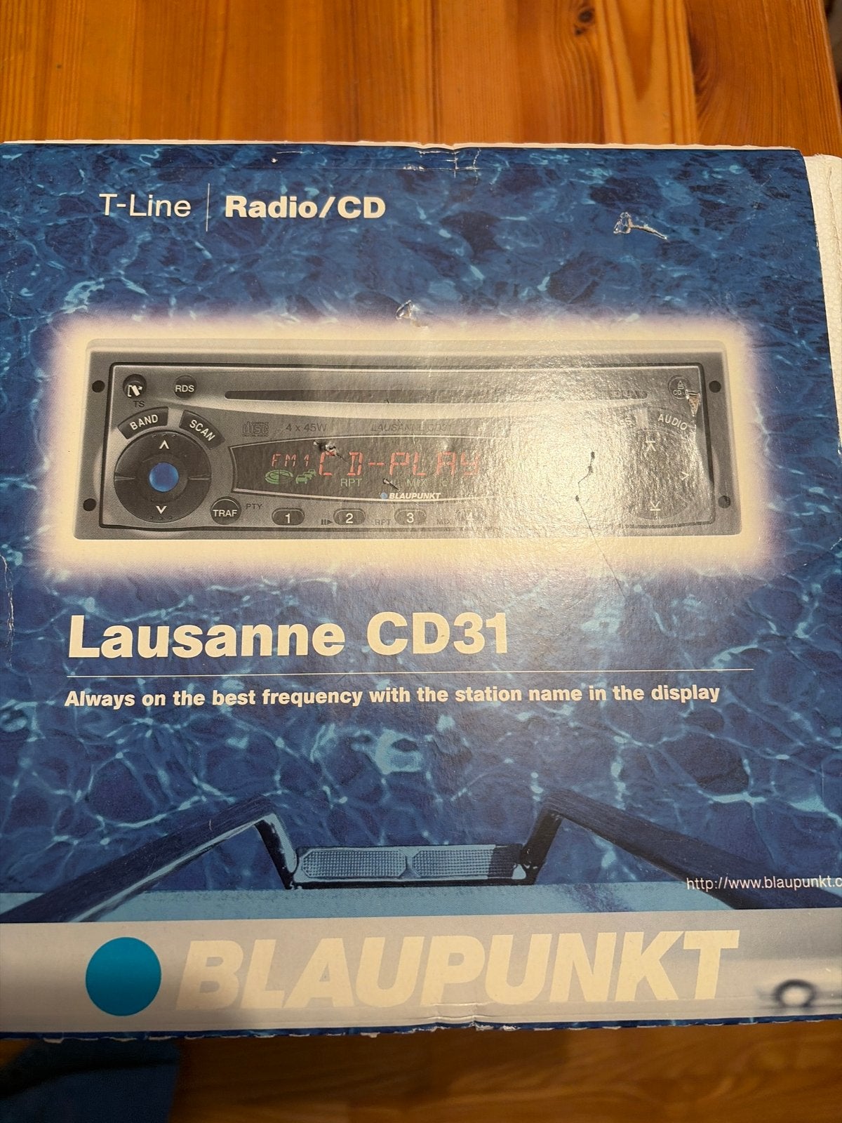 Blaupunkt Autoradio Lausanne CD31 met GT 213 boxen, Ophalen, Gebruikt