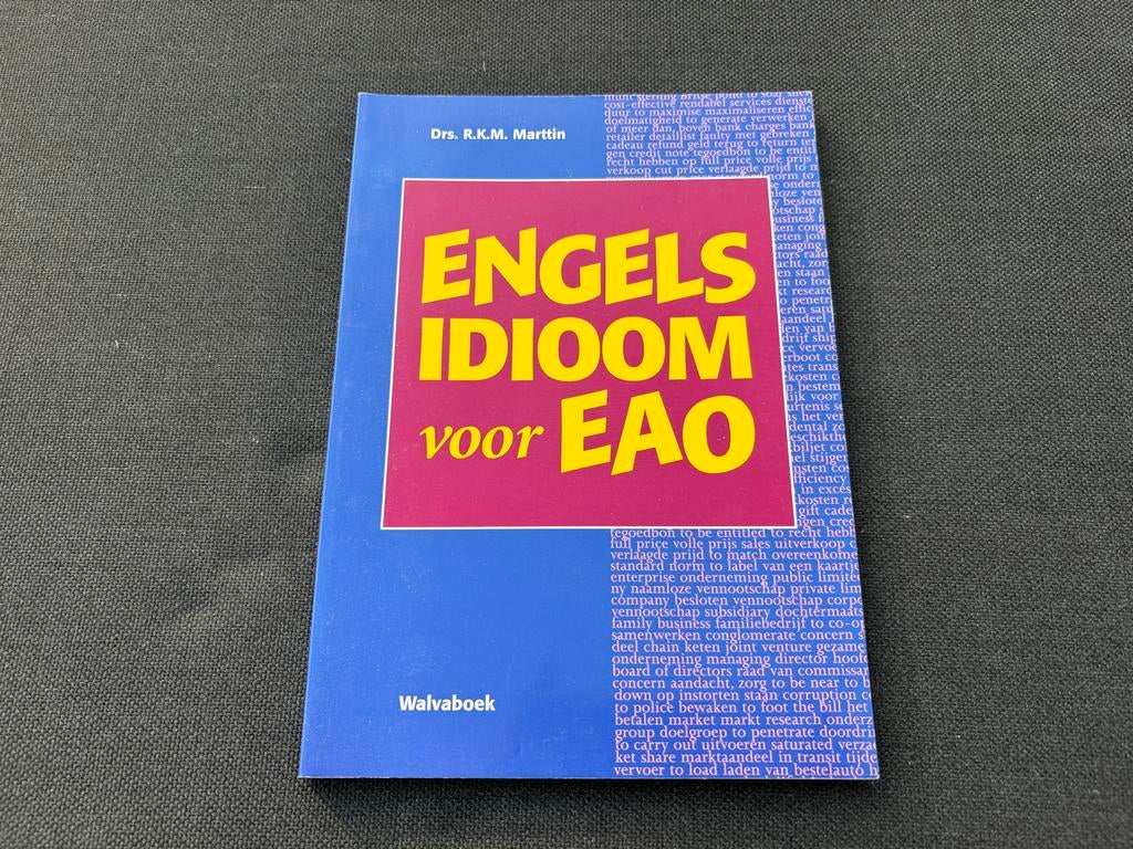 Engels idioom voor EAO, Boeken, Ophalen of Verzenden, Gelezen, Overige niveaus
