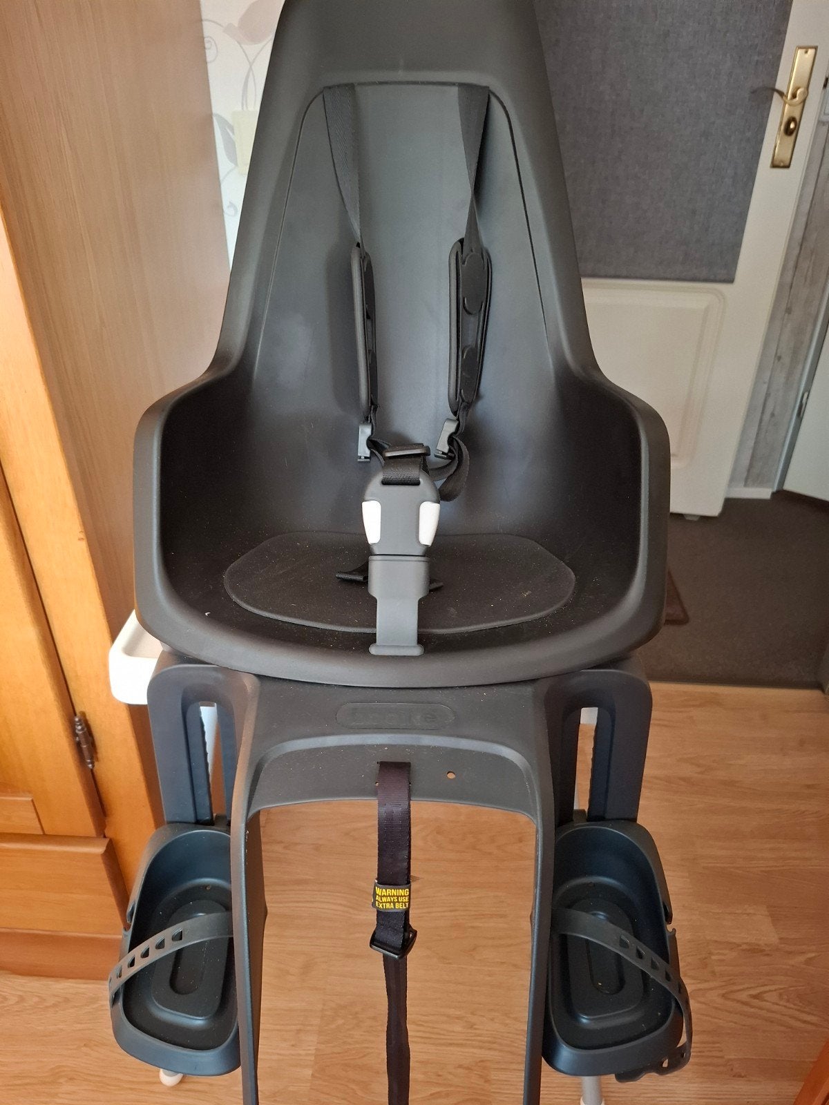 Stoeltje voor achterop de fiets met bevestiging, Ophalen of Verzenden, Gebruikt