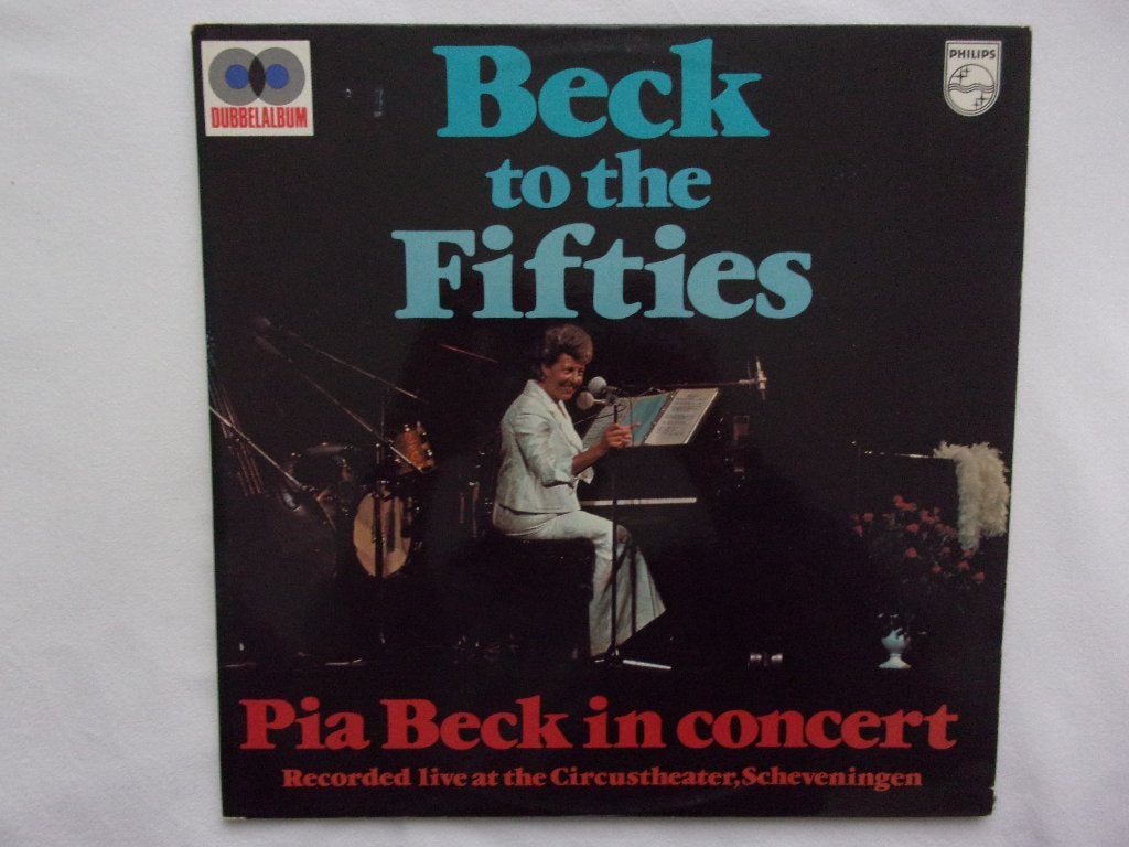 Pia Beck in concert - Beck to the fifties LP, Gebruikt, Ophalen of Verzenden, Dubbel-LP, 12 inch