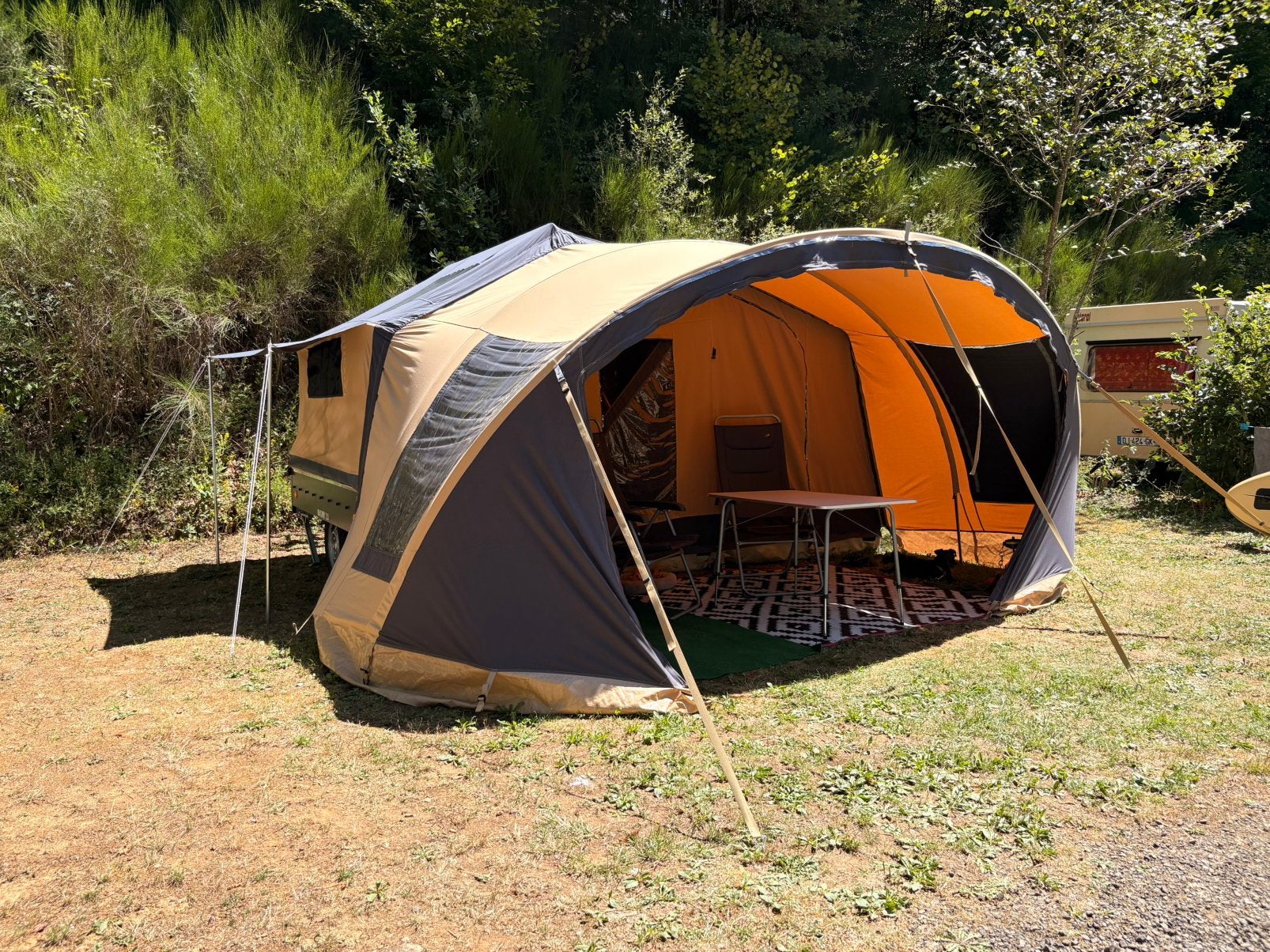 Cabanon Malawi 2.0 EPS Basic vouwwagen met panormaluifel, Caravans en Kamperen, Ophalen, Zo goed als nieuw