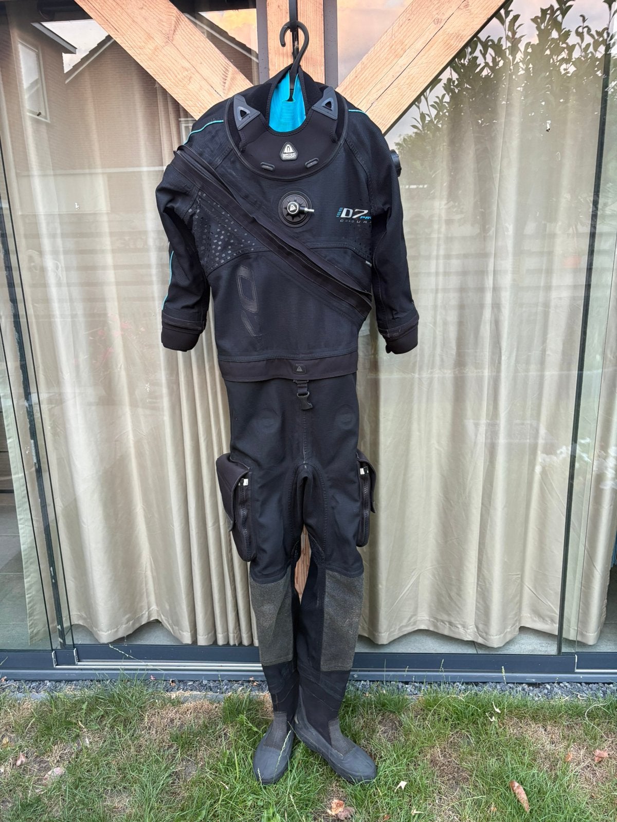 Waterproof D7 Pro Cordura droogpak dames M+, Watersport en Boten, Duiken, Ophalen of Verzenden, Gebruikt, Duikpak