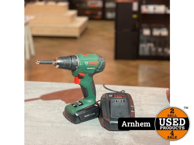 Bosch PSR 1440 Li-2 14.4V 1.5 Ah inclusief accu en lader, Bosch, Zo goed als nieuw, Support@bosch.com, Robert Bosch GmbH
Robert-Bosch-Platz 1
70839 Gerlingen-SchillerhÃ¶he
Germany