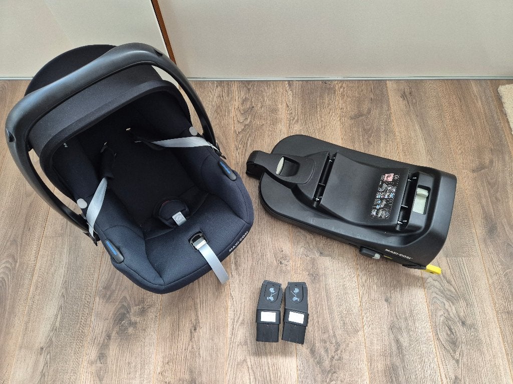 Set autostoel maxi-cosi en isofixbase, Kinderen en Baby's, Ophalen, Zo goed als nieuw, Isofix, 0 t/m 13 kg