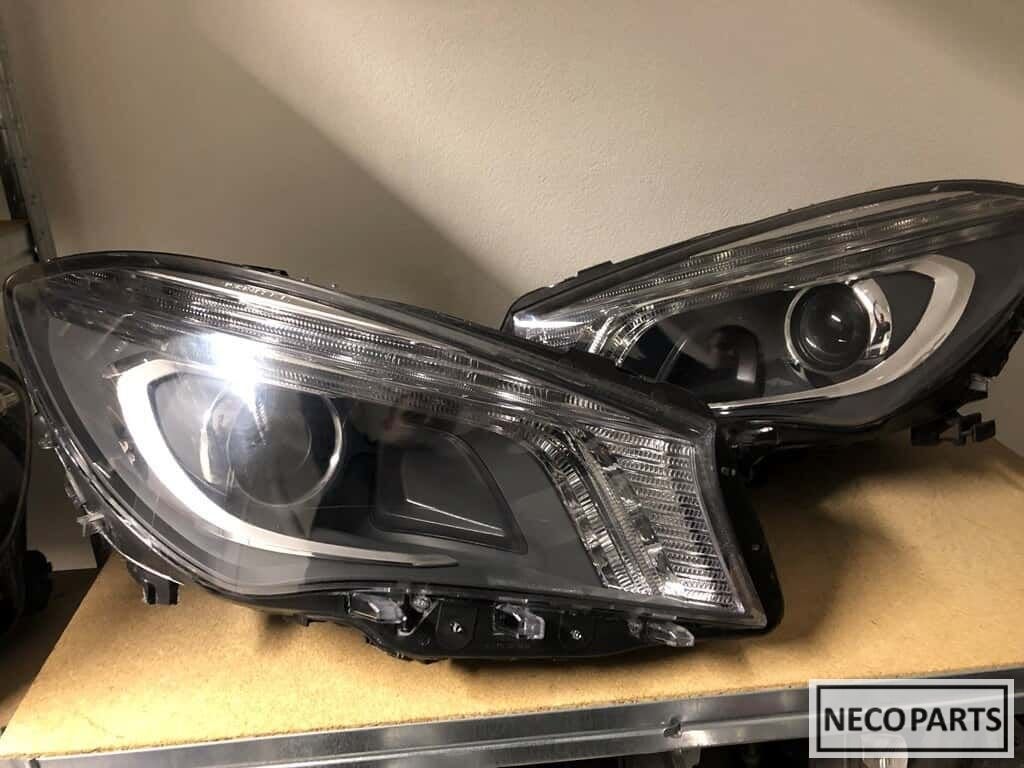 Cla w117 bi xenon led koplamp links en rechts origineel, Auto-onderdelen, Verlichting, Gebruikt, -, Ophalen of Verzenden, -