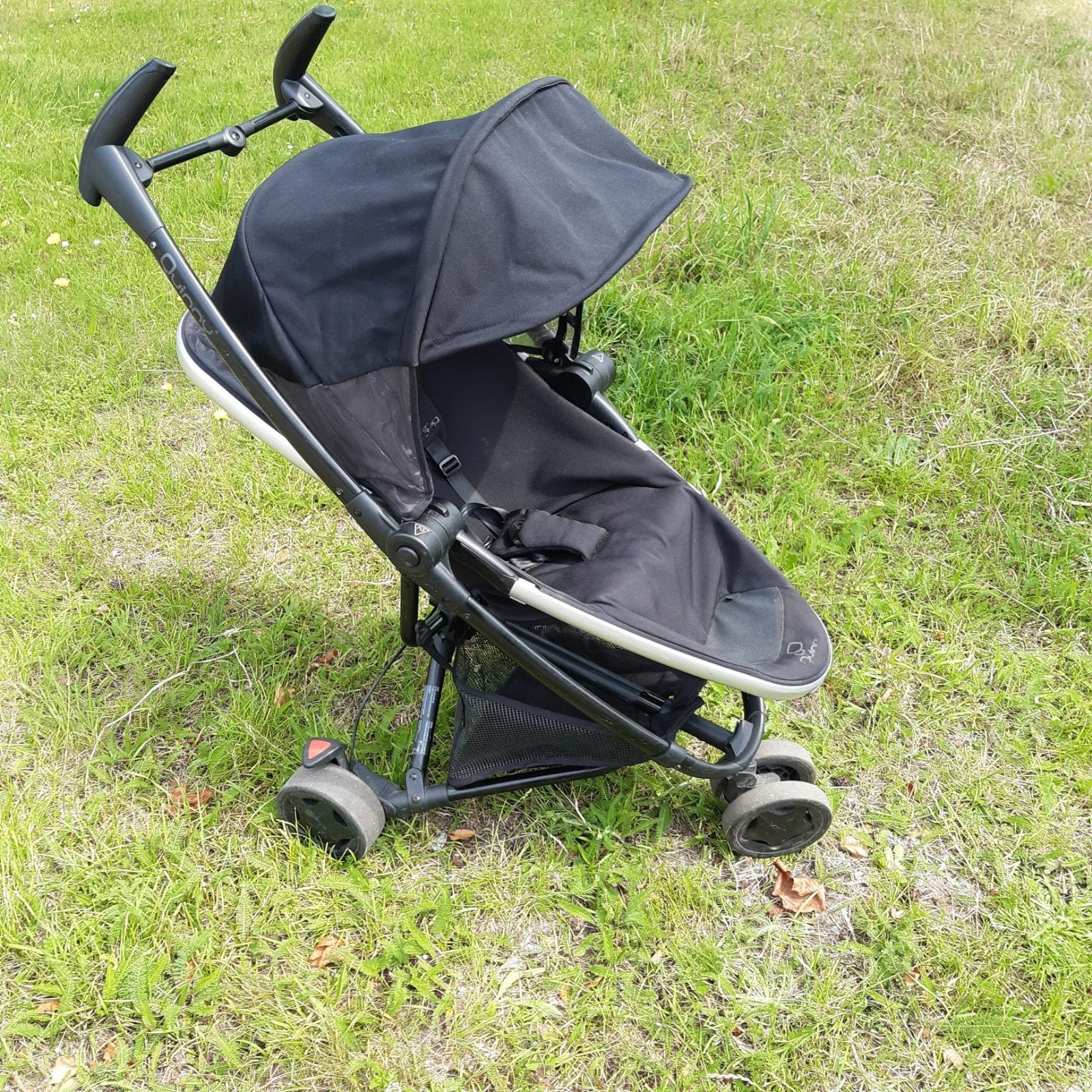 Quinny Zapp Xtra 2 Buggy - Zwart, Inklapbaar, Ophalen of Verzenden, Gebruikt, Kinderwagen, Quinny