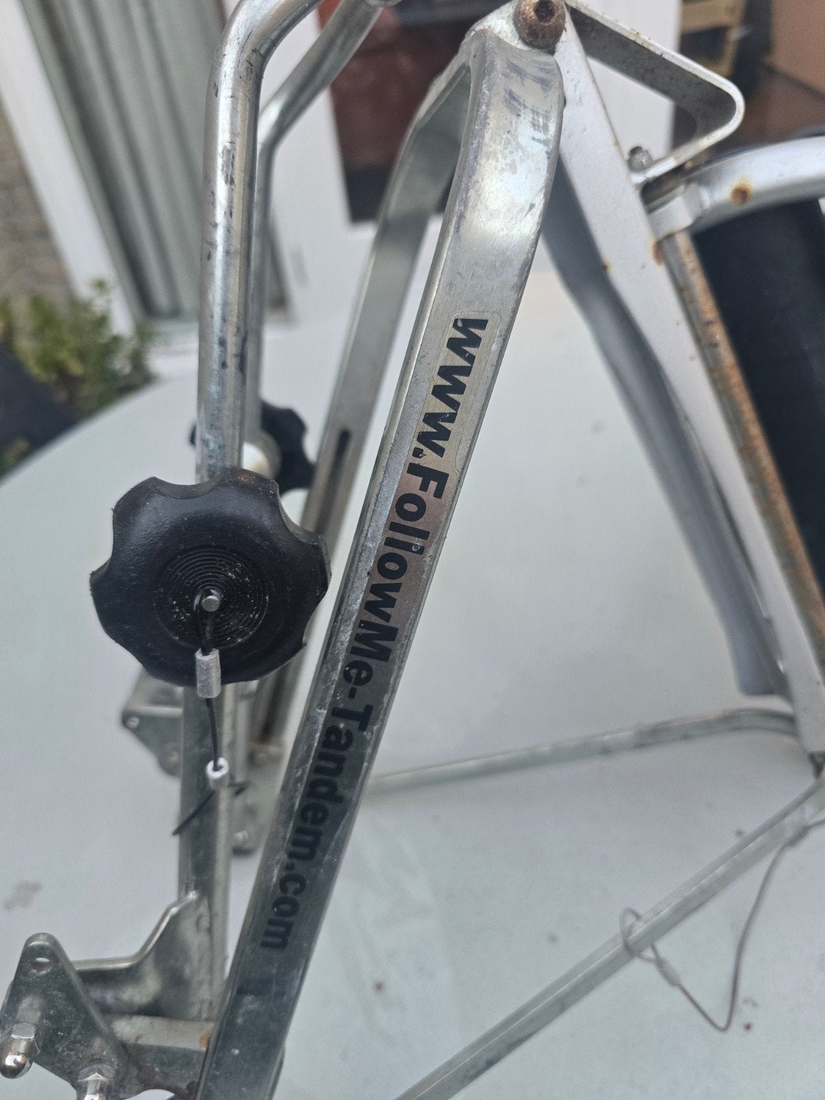 FollowMe-Tandem Aanhangfiets voor Kinderen, Gebruikt, Opvouwbaar, 20 tot 40 kg, Ophalen of Verzenden