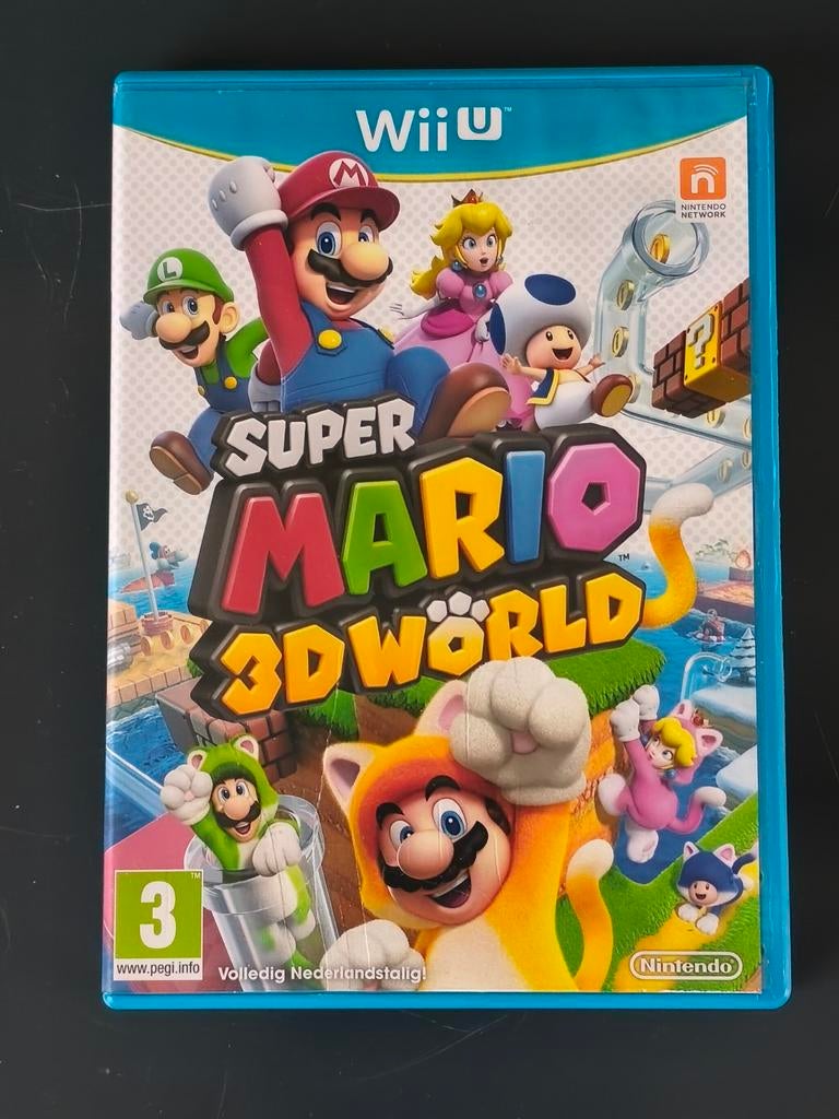 Mario 3D World voor Wii U, Spelcomputers en Games, Games | Nintendo Wii U, Avontuur en Actie, Ophalen of Verzenden, Zo goed als nieuw