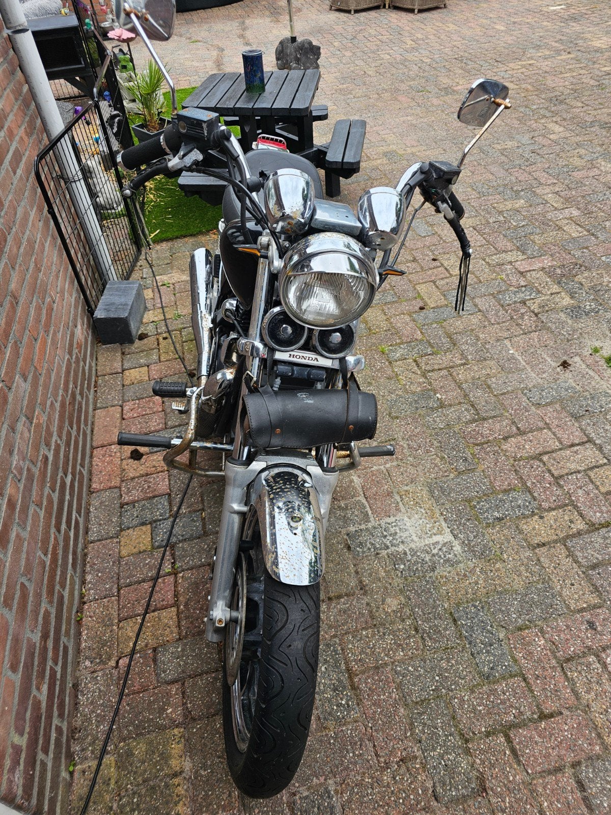 Honda VT 750 Custom uit 1984 - Ruilen tegen schakelbrommer, Ophalen