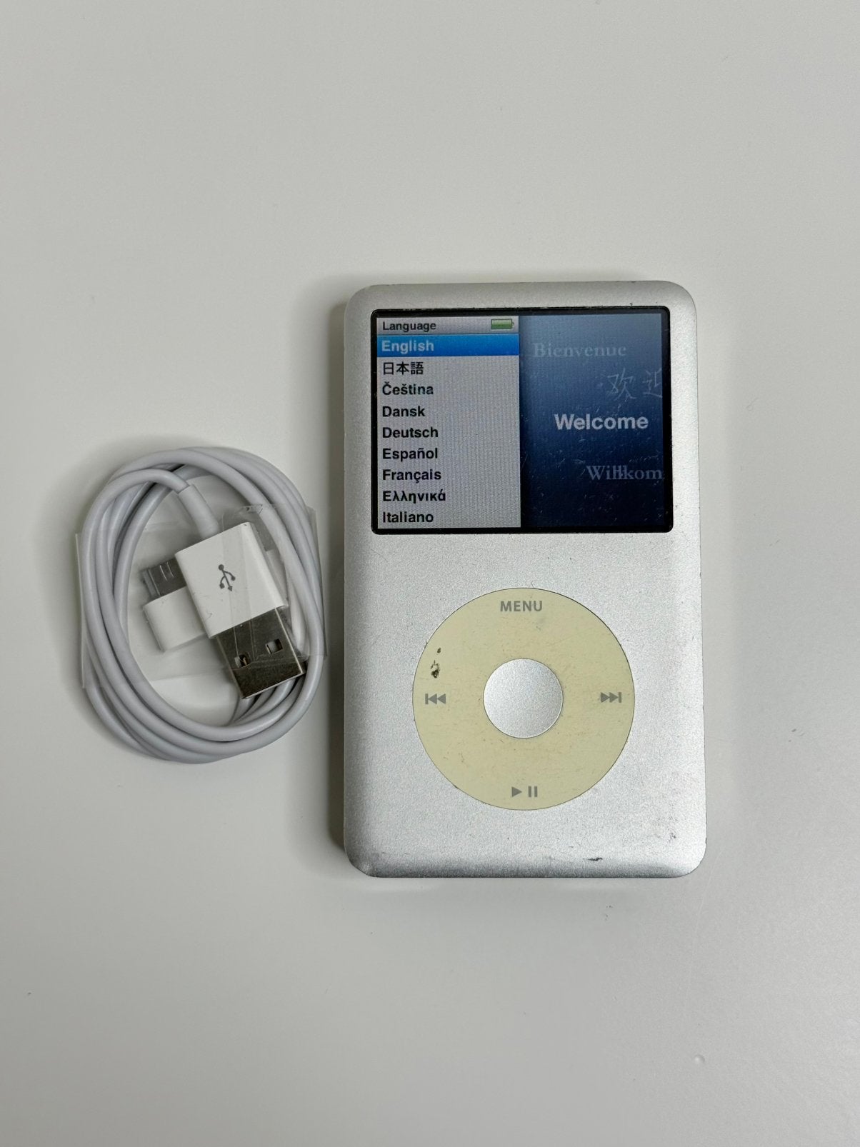 Apple iPod Classic 6e Generatie Zilver 160GB, Audio, Tv en Foto, Mp3-spelers | Apple iPod, 40 GB en meer, Gebruikt, Classic, Ophalen of Verzenden