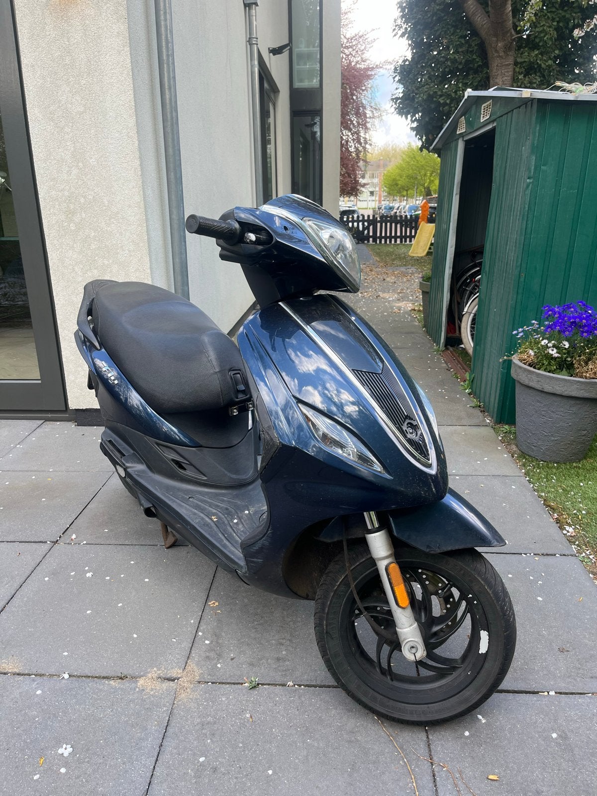 Piaggio Fly 2017 80cc - Snelle optrek, mist uitlaat, Ophalen, Gebruikt, Maximaal 45 km/u, Fly