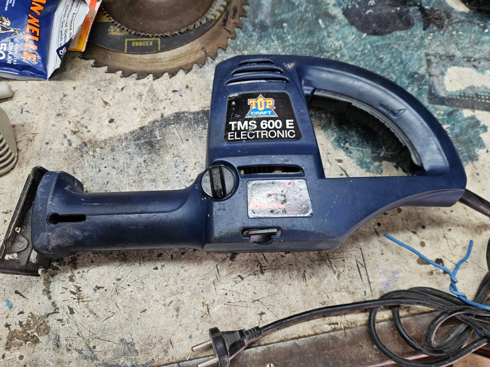 Top Craft TMS 600 E Reciprozaag, Doe-het-zelf en Verbouw, Gereedschap | Boormachines, Ophalen of Verzenden