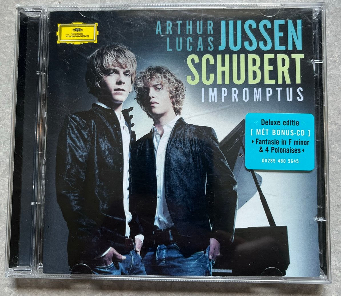 Schubert Impromptus - Arthur & Lucas Jussen (2 cd klassiek), Ophalen of Verzenden, Romantiek, Zo goed als nieuw, Kamermuziek