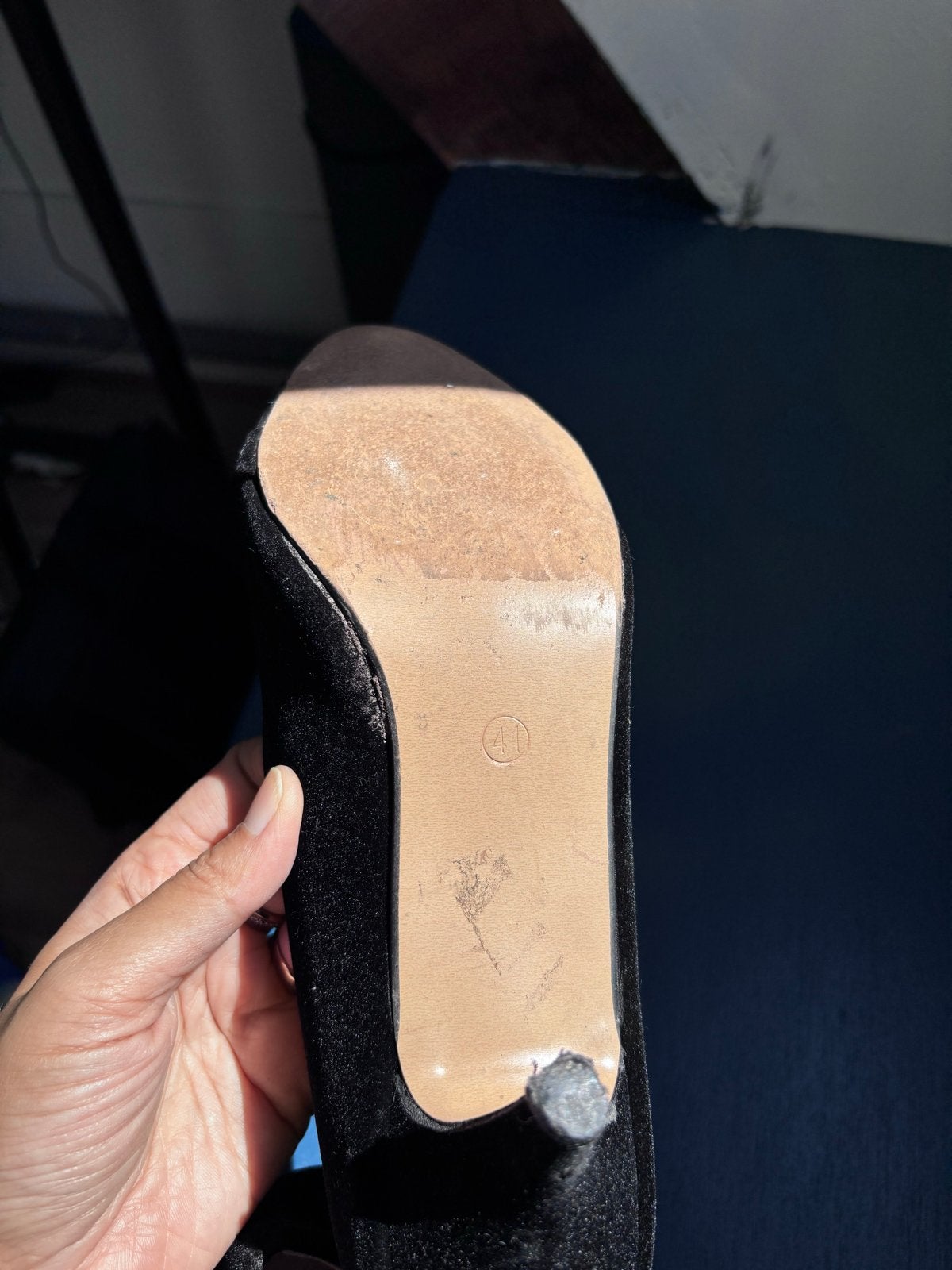 Rosso Brunello Zwarte Pumps Maat 41, Kleding | Dames, Ophalen of Verzenden, Gedragen, Zwart, Pumps