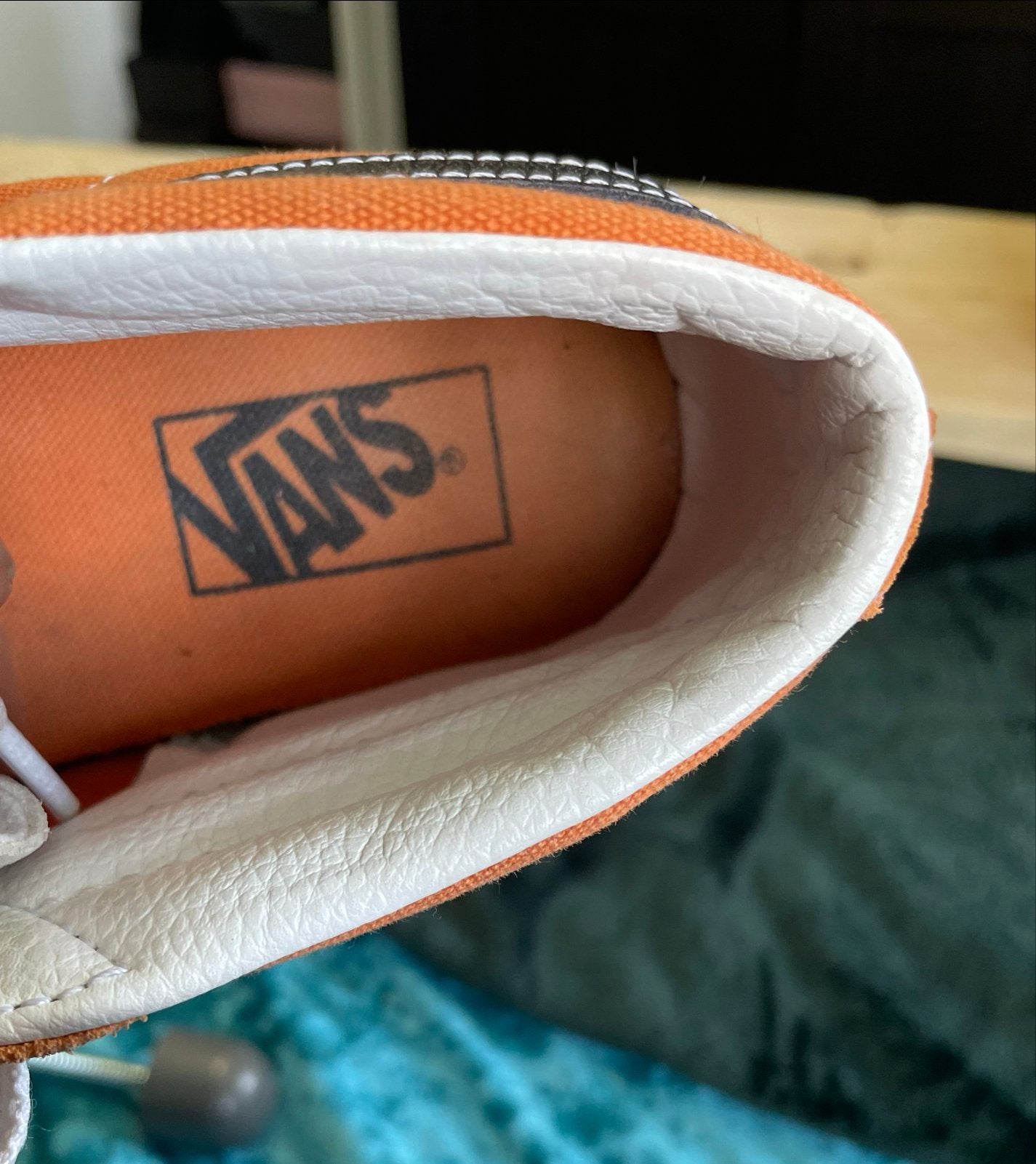 Vans Sk8-Mid Reissue VLT LX Oranje Sneakers Maat 38, Ophalen of Verzenden, Zo goed als nieuw, Oranje, Sneakers of Gympen