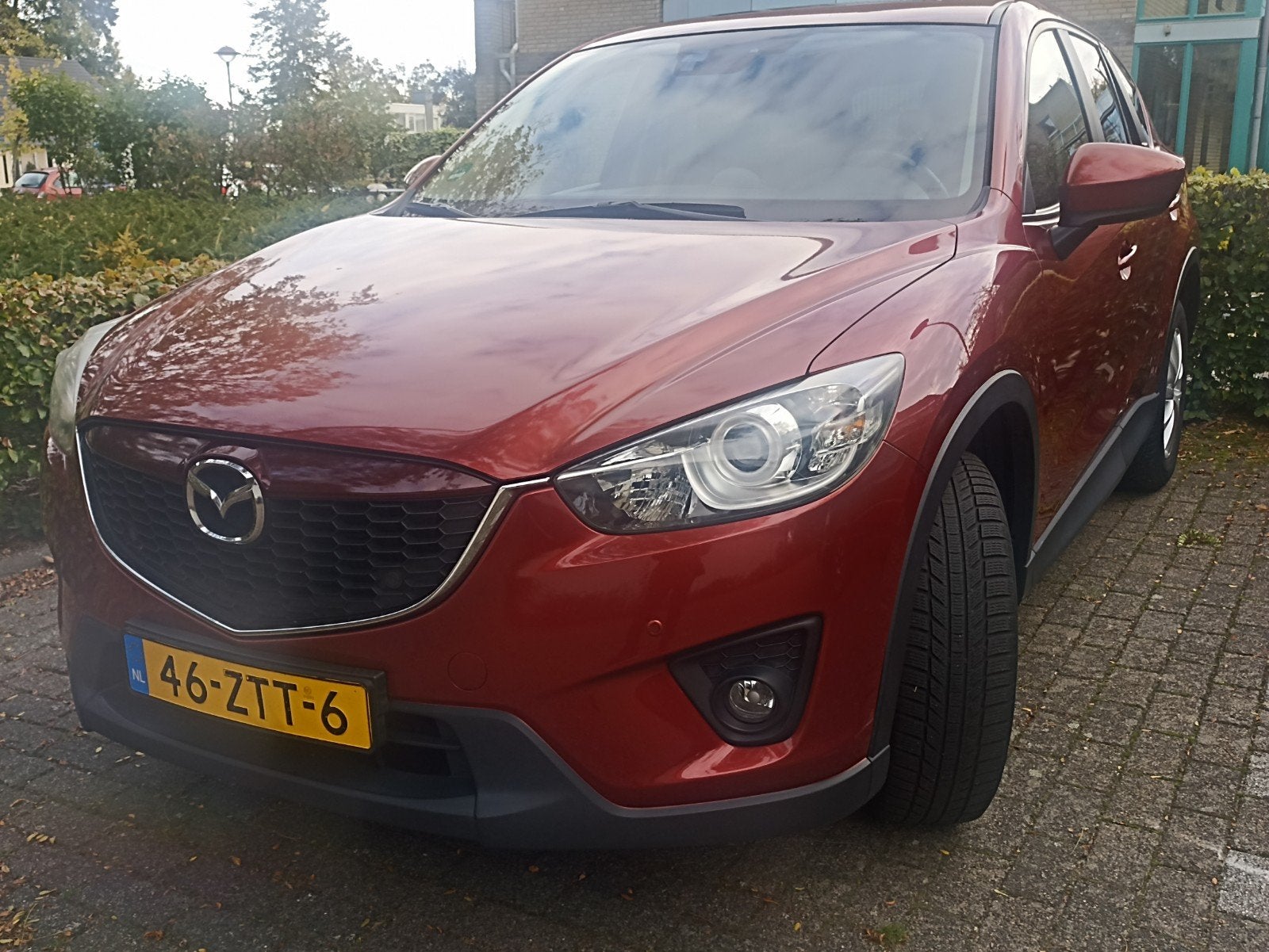 Mazda CX-5 2.0 121KW 2WD 2013 Rood, Voorwielaandrijving, 4 cilinders, 1290 kg, Origineel Nederlands