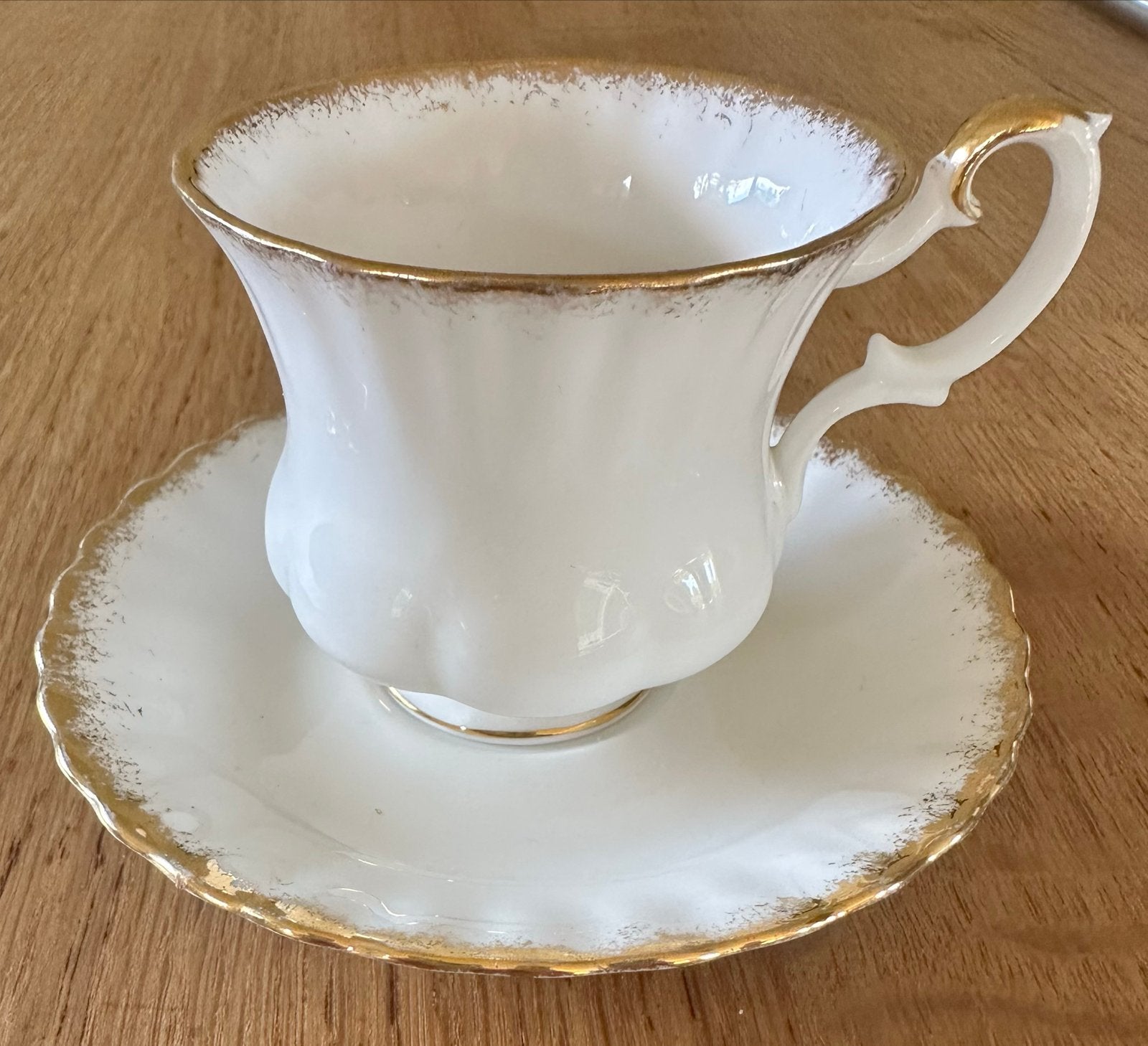 Set van 3 Vintage Porseleinen Kop en Schotels, Antiek en Kunst, Ophalen of Verzenden