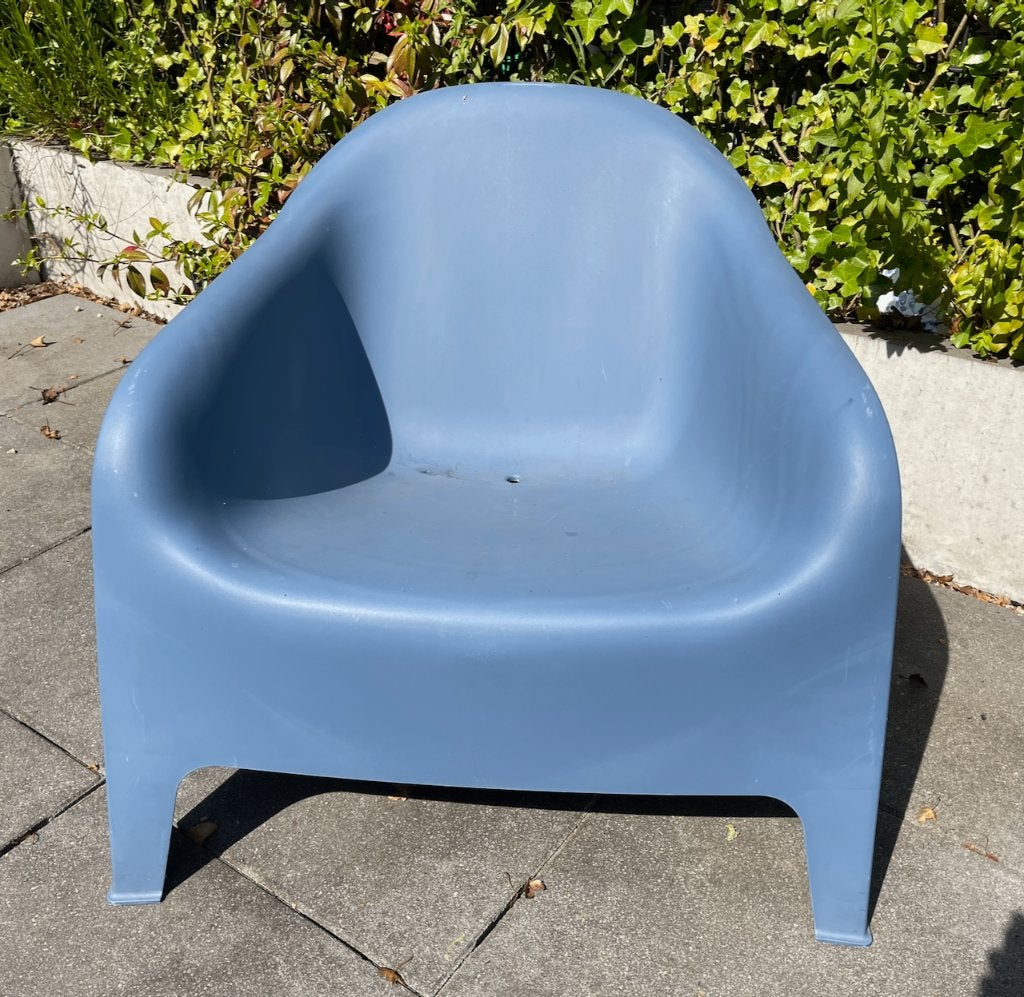 IKEA SKARPÖ Armchair, outdoor, blue, Ophalen