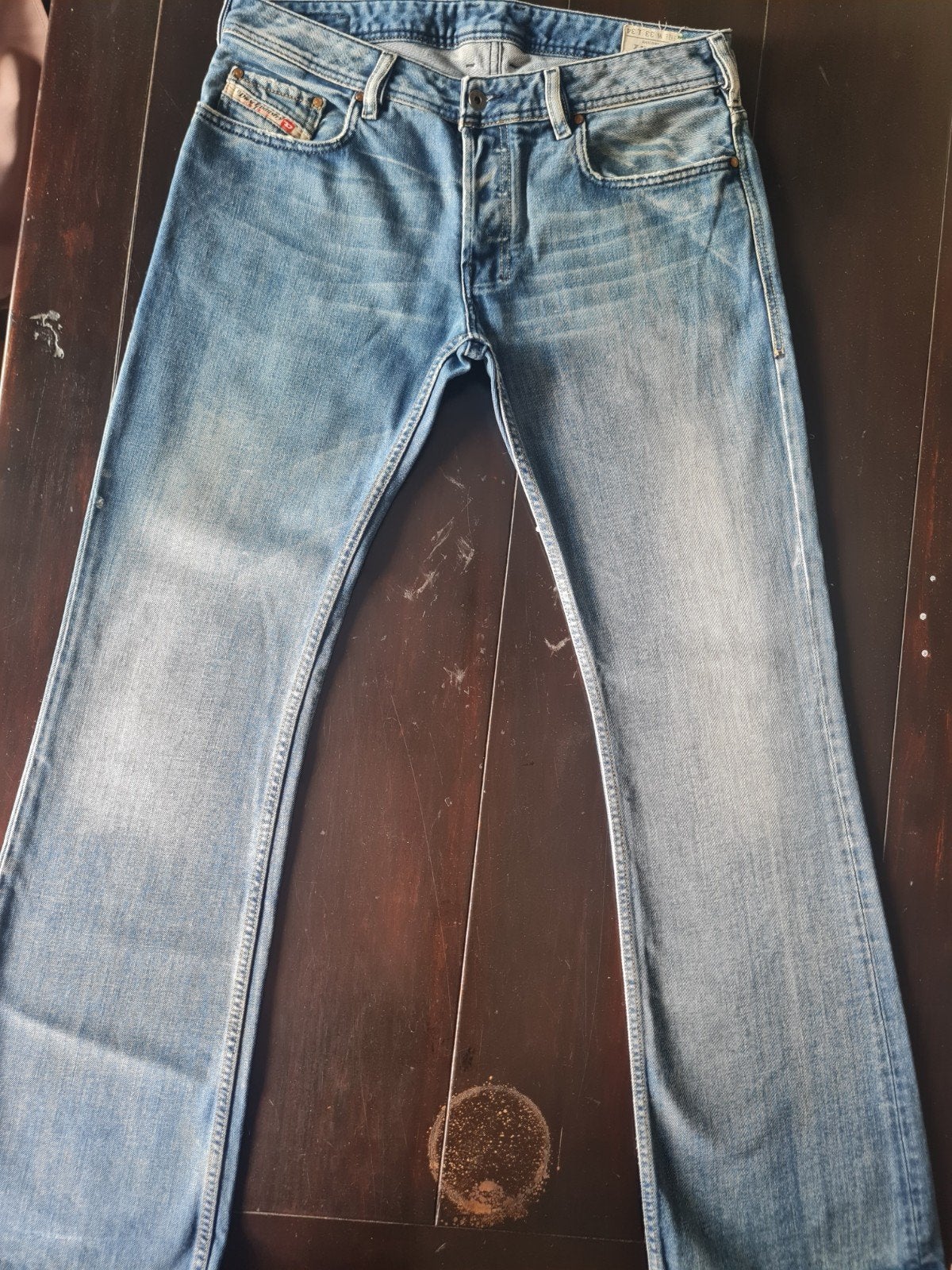 CLASSIC DIESEL ZATHAN 008AT BOOTCUT JEANS SIZE 33/34!!!!, Kleding | Heren, Spijkerbroeken en Jeans, Diesel, Blauw, Ophalen of Verzenden