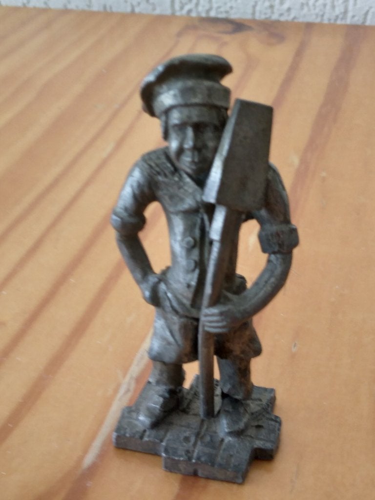 tin pizzabakker oude ambachten 8 cm hoog, Ophalen of Verzenden