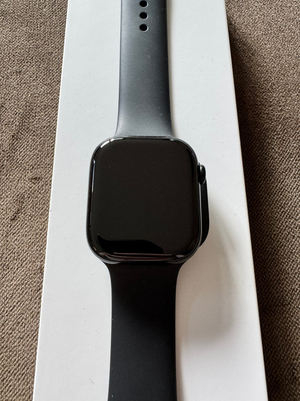 Apple watch 11 46mm jet black, 3 jaar verzekerd