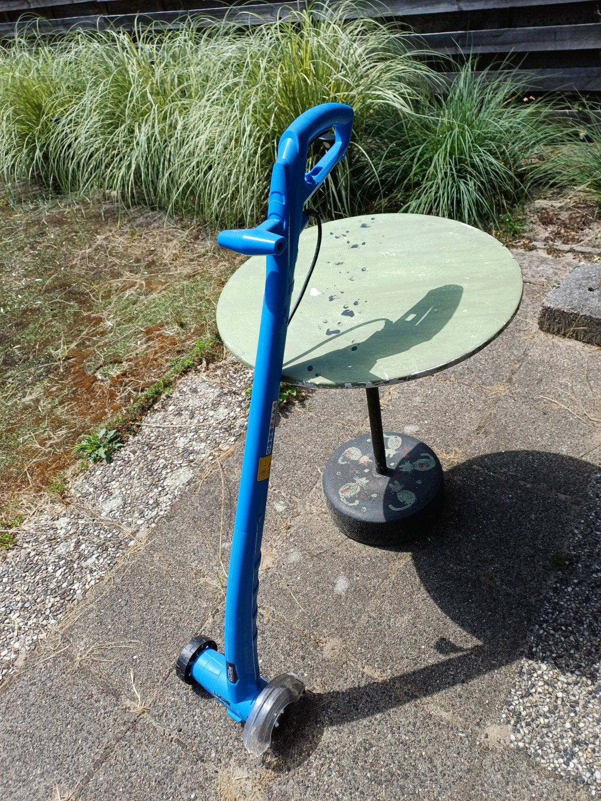 Gude voegenreiniger kleur blauw., Ophalen of Verzenden, Elektrisch