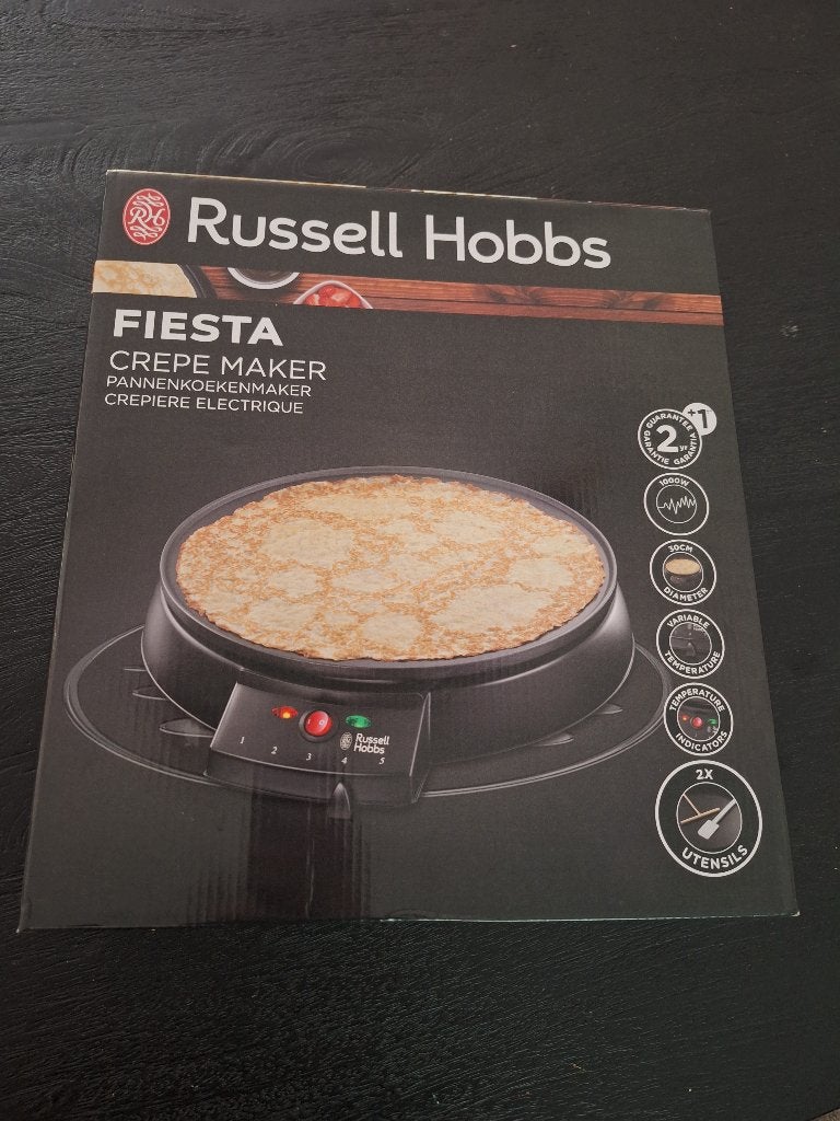 Russell Hobbs crepe maker, Ophalen of Verzenden, Nieuw