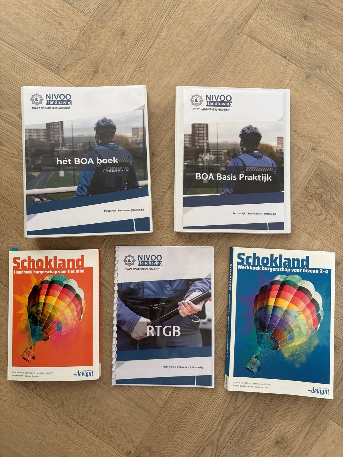 BOA Handhaving & Burgerschap boeken (NIVOO, Schokland), Ophalen of Verzenden, Gamma, Gelezen, MBO