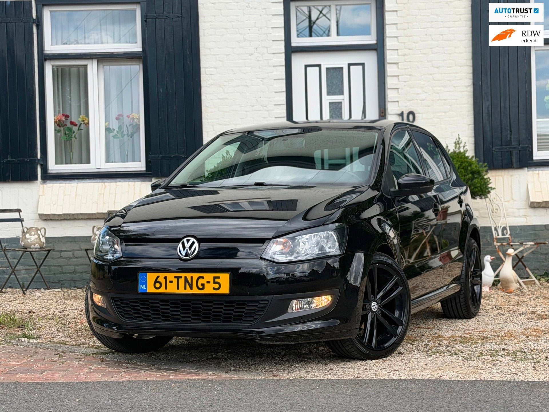 Volkswagen Polo 1.2 TDI BlueMotion Comfortline|Airco|Cruise|, Auto's, Volkswagen, Euro 5, Gebruikt, Zwart, 1199 cc