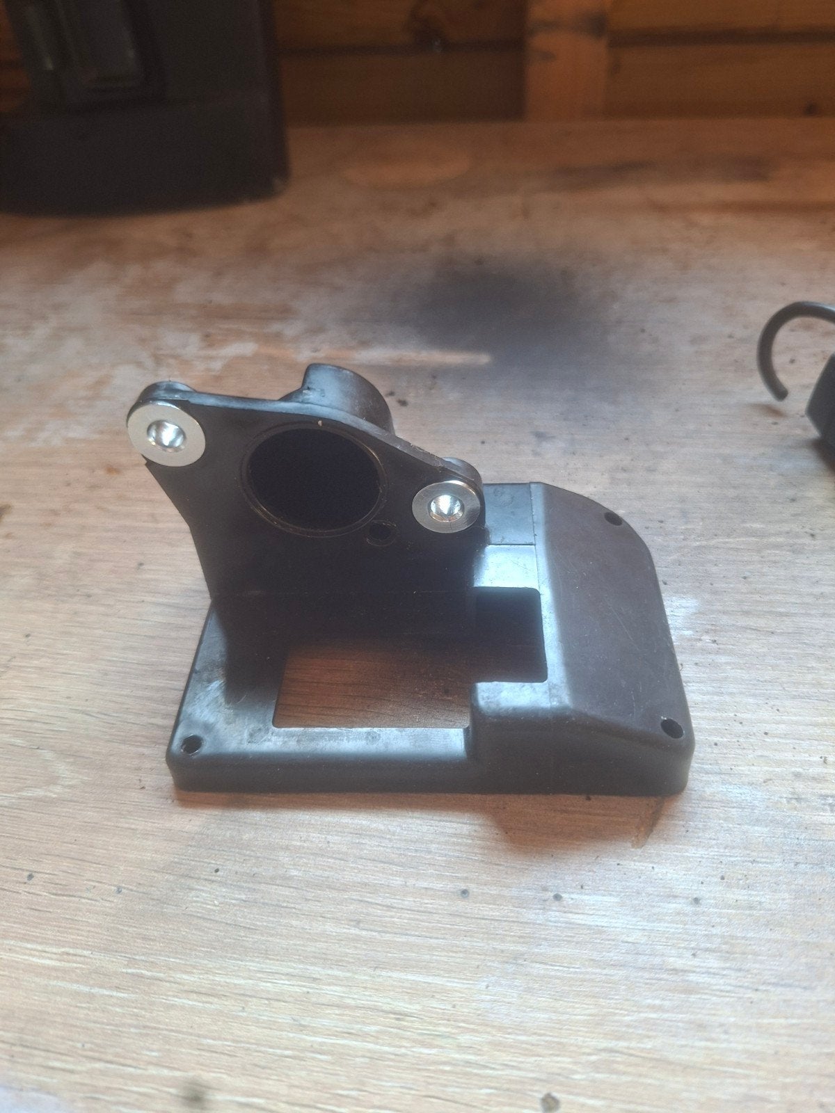 Luchtfilterstuk carburateur Yamaha 8pk 2-takt, Ophalen of Verzenden, Gebruikt, Motor en Techniek