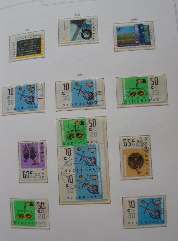 Album Nederland deel 3 mooi gestempeld 1991-1998, Ophalen of Verzenden, Nederland