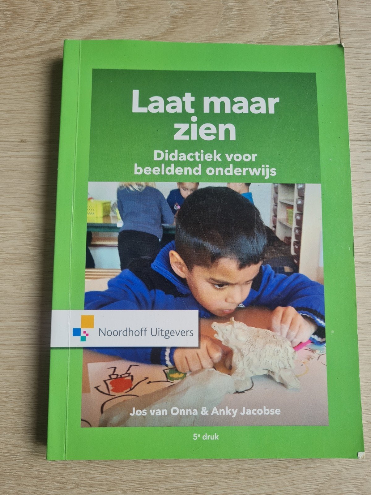 Laat maar zien: Didactiek voor beeldend onderwijs (5e druk), Boeken, Jos van Onna & Anky Jacobse, Zo goed als nieuw, Alpha, HBO