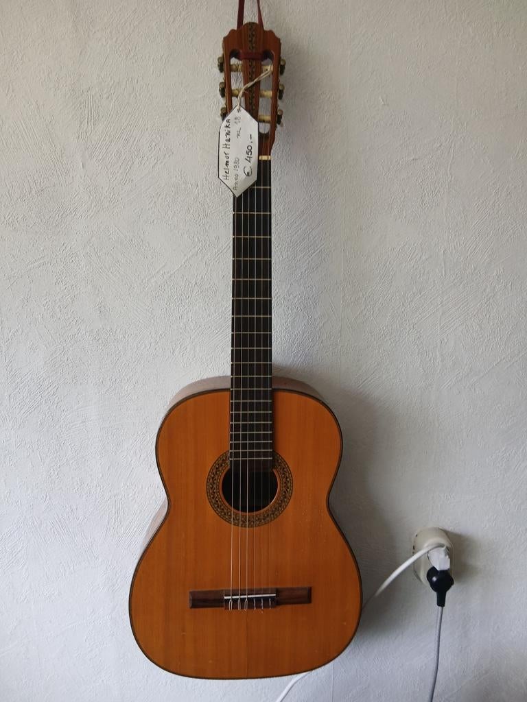 Helmut Hanika Klassieke Gitaar - Prachtige Staat, Anno 1980, Ophalen of Verzenden, Zo goed als nieuw, Klassieke of Spaanse gitaar