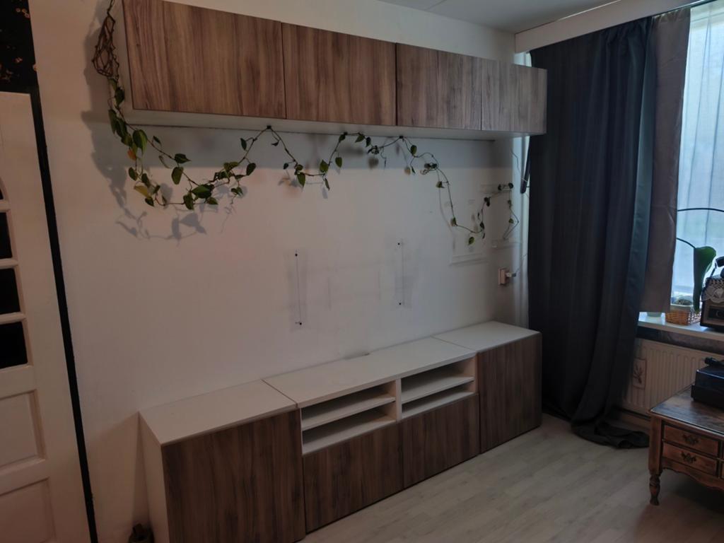 IKEA TV-meubel met veel opbergruimte, aangepast, Ophalen, Gebruikt, 100 tot 150 cm, 200 cm of meer