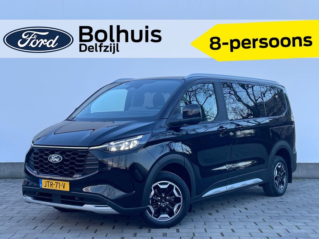 Ford Tourneo Custom Active 340 2.5 PHEV 233 pk L1 8 persoons, Auto's, Ford, Gebruikt, 1850 kg, Bedrijf, Hybride Elektrisch/Benzine